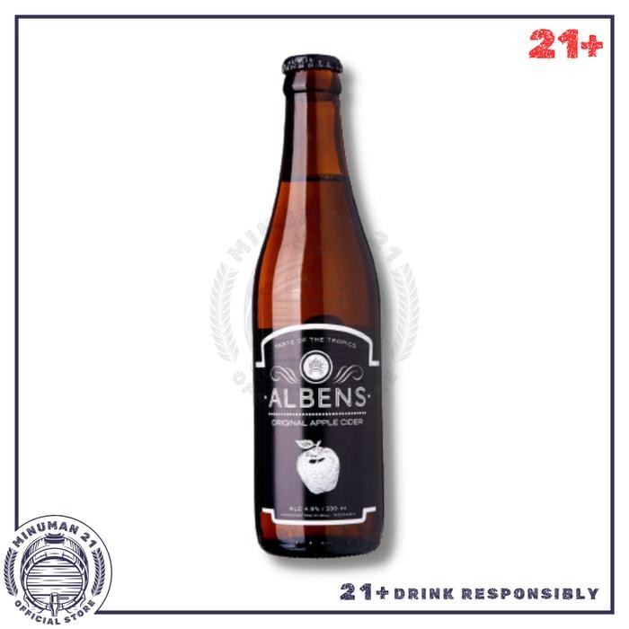 ALBENS APPLE ORIGINAL CIDER PINT 330ml