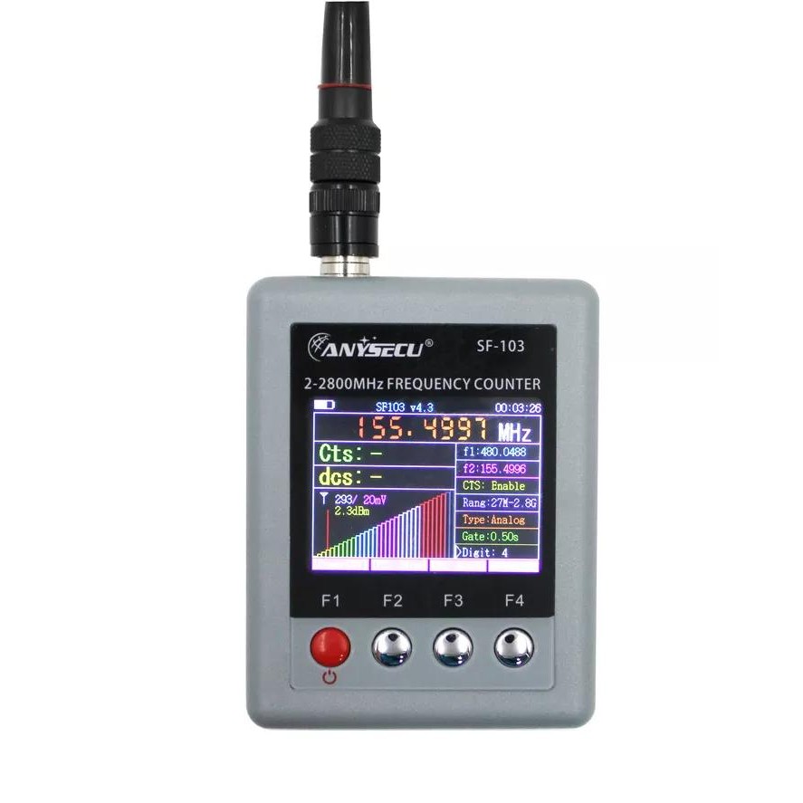 Surecom SF-103 Frequency Counter 2800M Power Meter SWR Frekuensi SF103