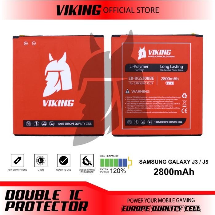 Ready VIKING Baterai for Samsung J2 Prime / J2 Pro EB-BG530BBE Double Power