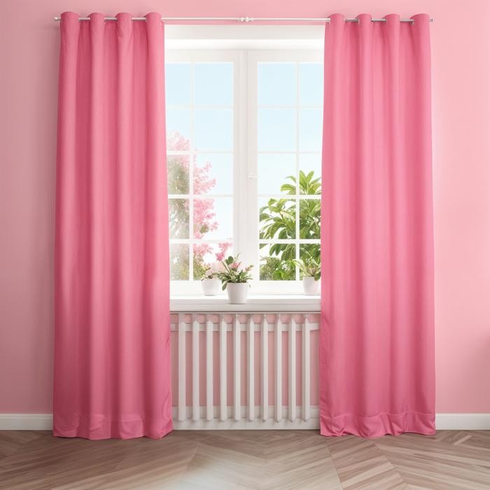 ORIGINAL Gorden jendela polos motif embos ring hordeng Gorkorden hordeng tirai gorden pintu kamar