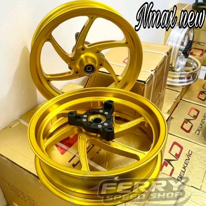Velg Racing Delkevic M-OZ Nmax new Double Disc / Pelek Racing Delkevic Nmax new Ukuran 300/400 -13