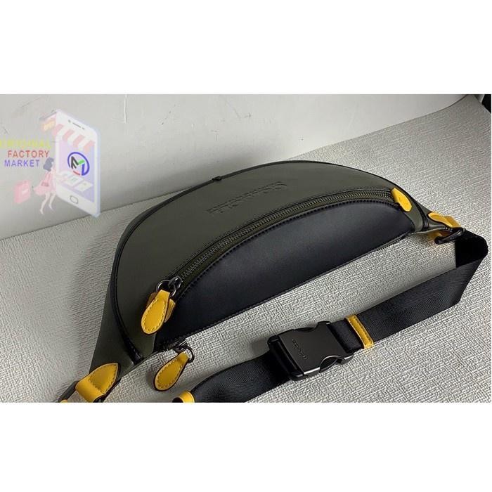 Berkualitas Tas C5343 Waistbag League Belt Bag In Colorblock Green Terlariss 