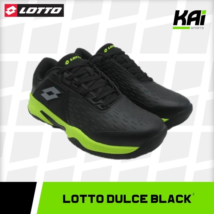 Sepatu Tenis Lotto Dulce Black