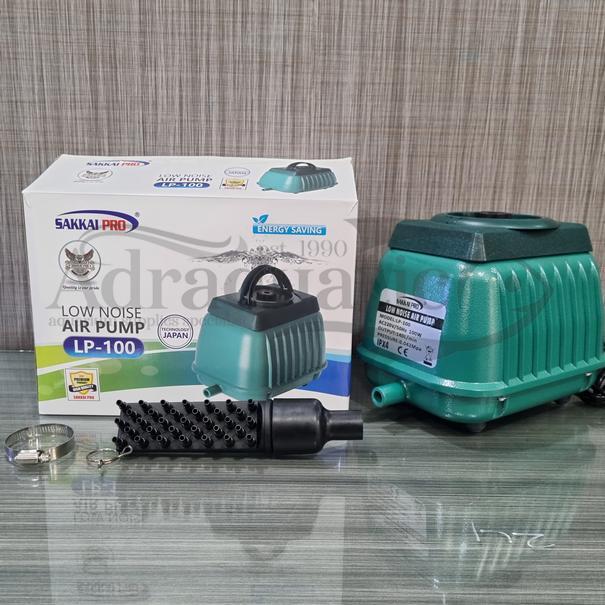 Ready Sakkai Pro Lp100 Air Pump Aerator Pompa Udara Gelembung Kolam Aquarium