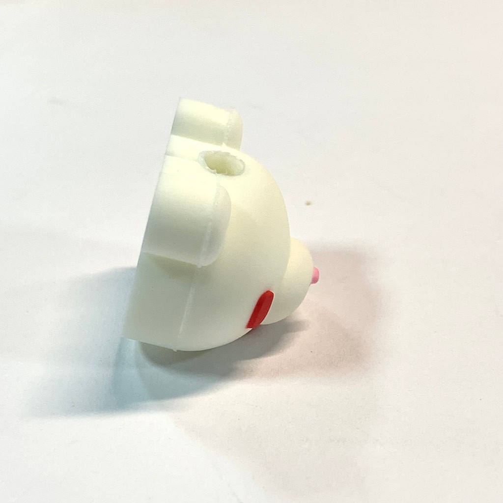 Fluorescent Gloomy Bear cable protectors. Iconic edgy - cute, glow - in - dark, safeguard phone