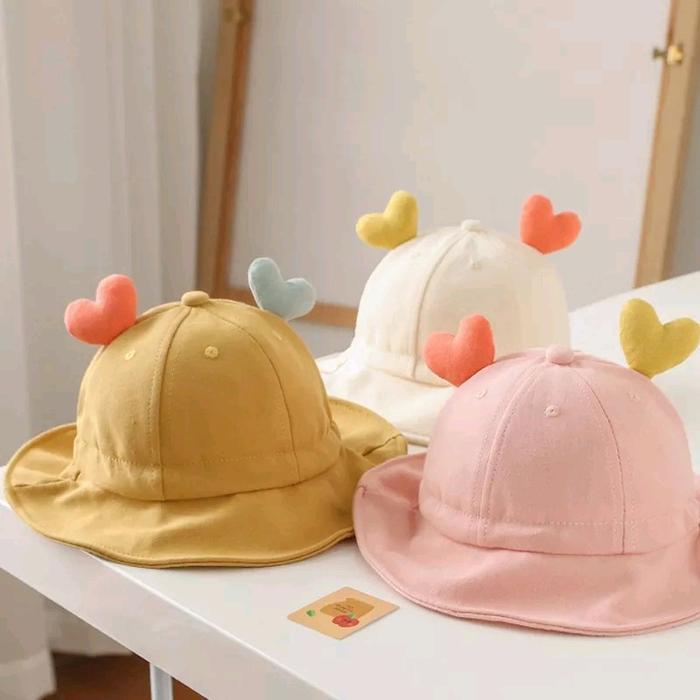 topi bayi 6bln-2thn korea style import topi anak perempuan murah topi bayi lucu