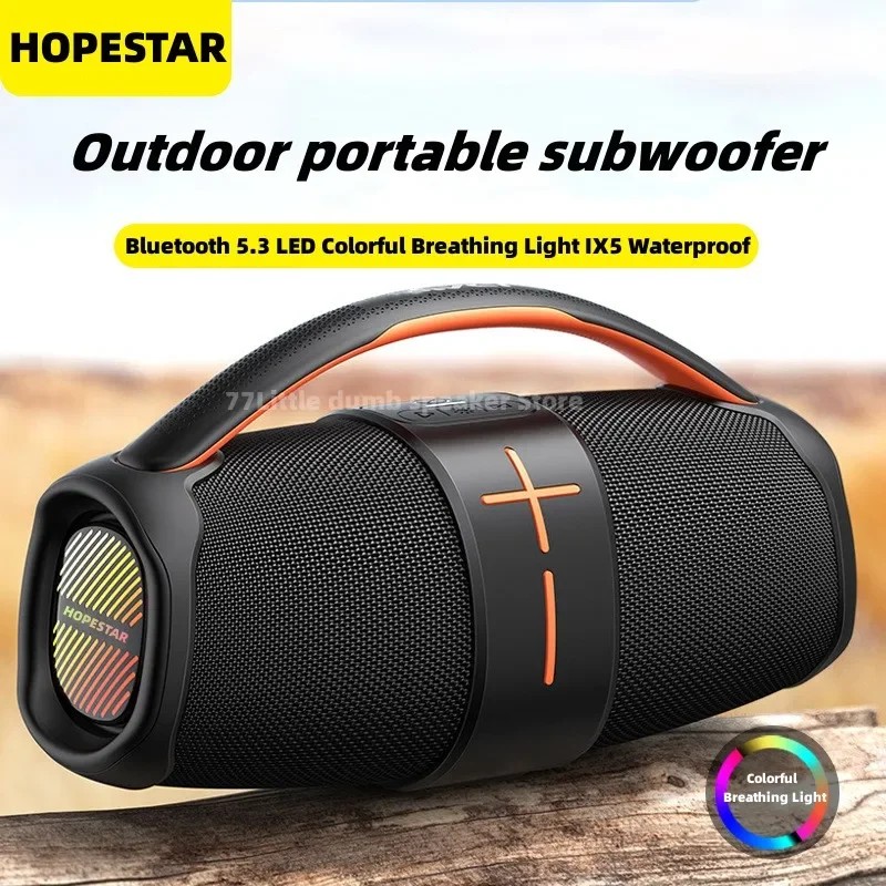 HOPESTAR H60 Home Theater Portable Wireless Bluetooth Speaker Dual Speaker TWS 3D Stereo Outdoor Wat
