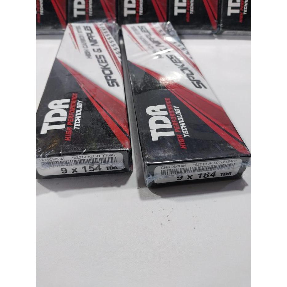 Jari jari Tiger,Mega Pro Merek TDR Warna Croum Ring 17 Lingkaran Velg 17