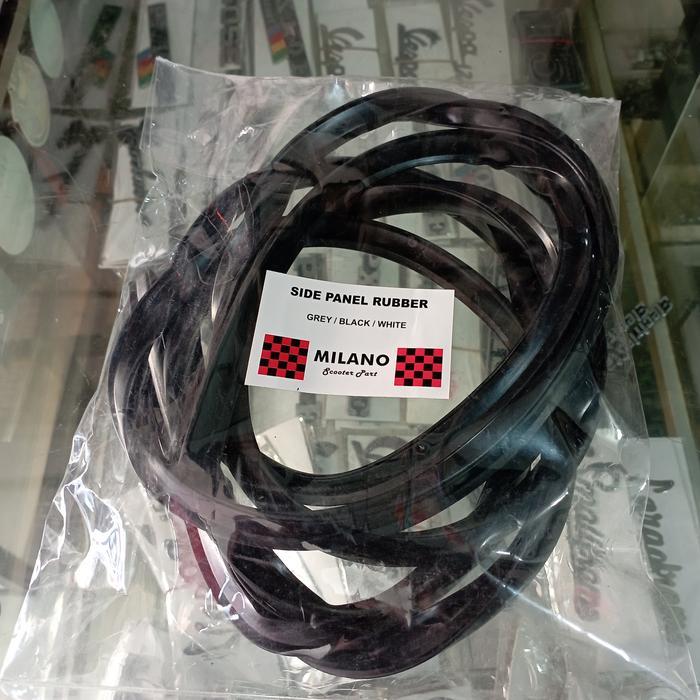 Karet Tepong Hitam Kilap Vespa Super Sprint Vbb Vnb Vba S Gl