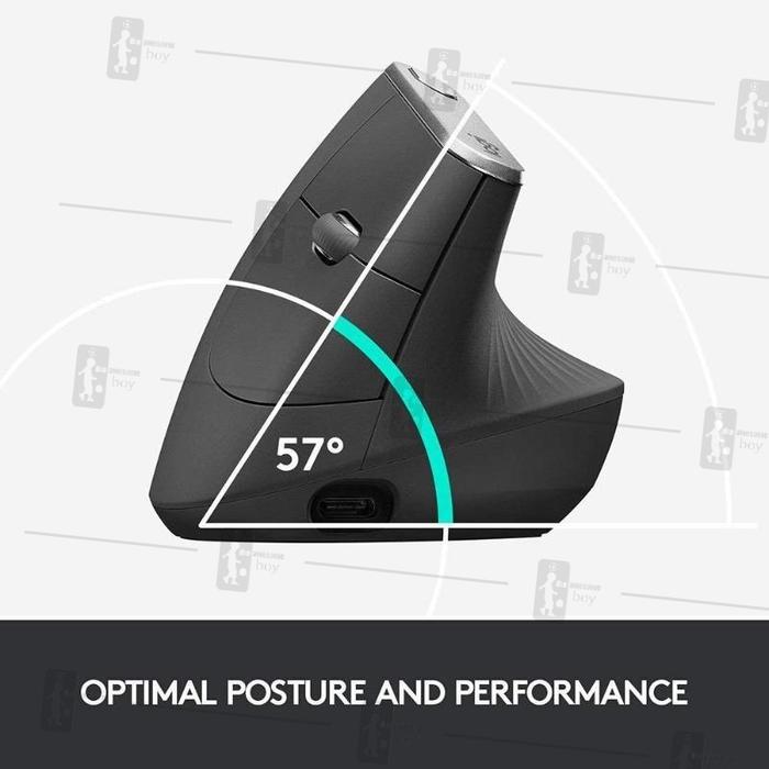 Logitech Mx Vertical D Ergonomic Premium Mouse 4000 Dpi