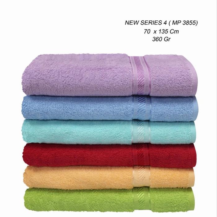 Grosir Handuk Merah Putih Besar 70 X 140 Terry Palmer - Handuk Dewasa