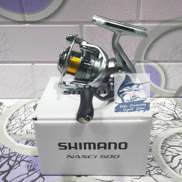 Reel Spinning SHIMANO NASCI 500 POWER HANDLE NEW 2021 Best Quality