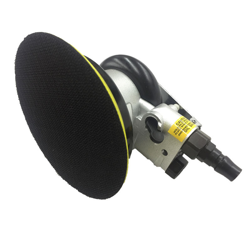 PROMO  12000rpm 5 inch Pneumatic Sander Vacuum Air Sander Self-Vacuum Palm Orbital Sander Grinder Po