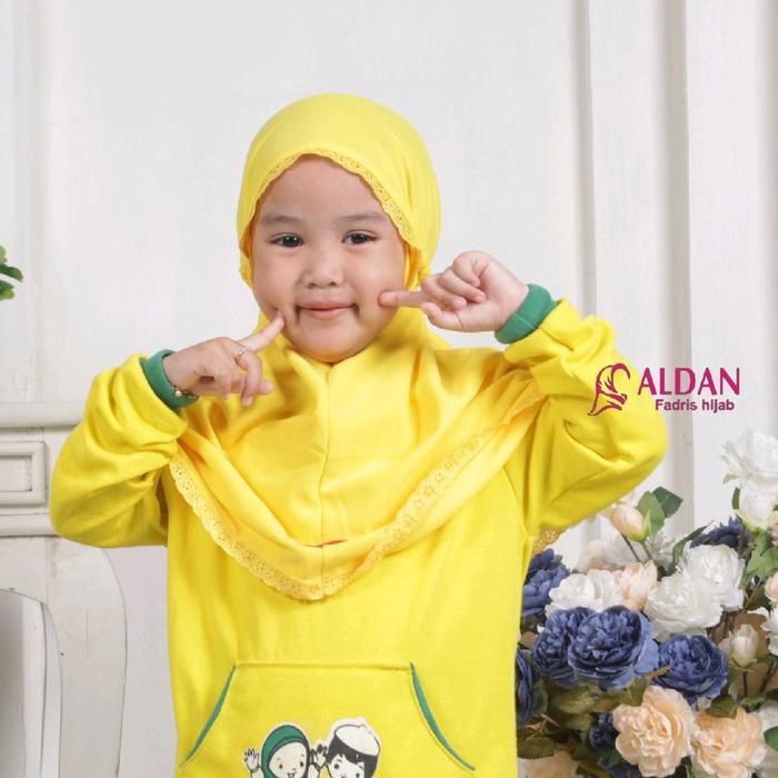 TERLARIS kerudung anak Sekolah/Bergo ena renda tali bahan kaos PE super Bergo Muslim Sekolah Variasi