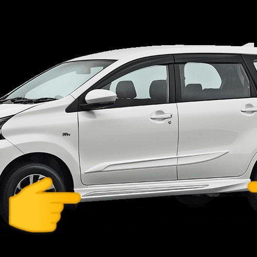 Side Skirt /Bodykit Samping/Cover Trisplang Veloz 2019/2021 Original