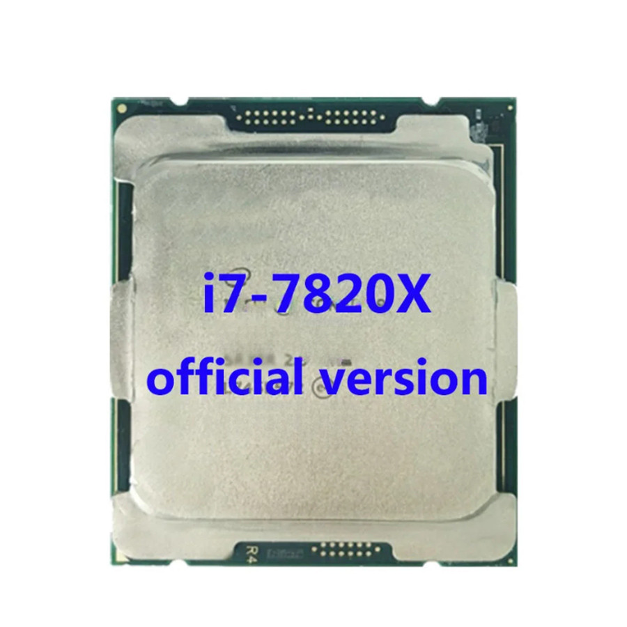 BELI SEKARANG INTER core i7-7820x I7-7820X SR3NH processor 8C/16T 3.6GHZ 140W for 299MBserver CPU PK