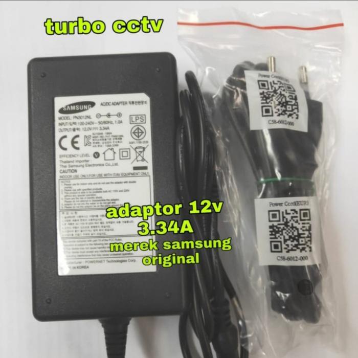 rw9r- Adaptor Dvr Samsung 3.34A 12V Samsung