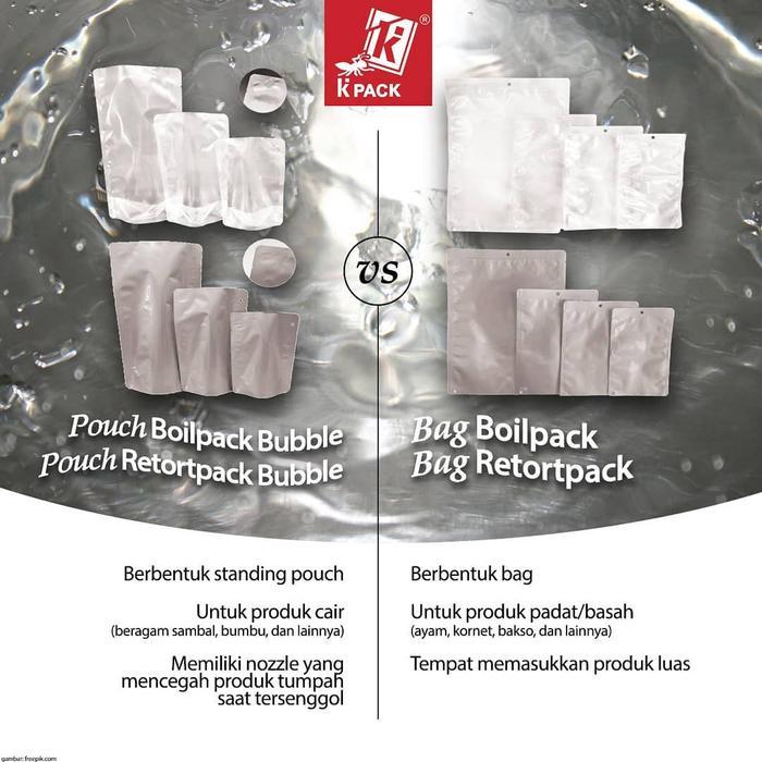 vowk- Bag Boilpack 250Gram 13X21Cm