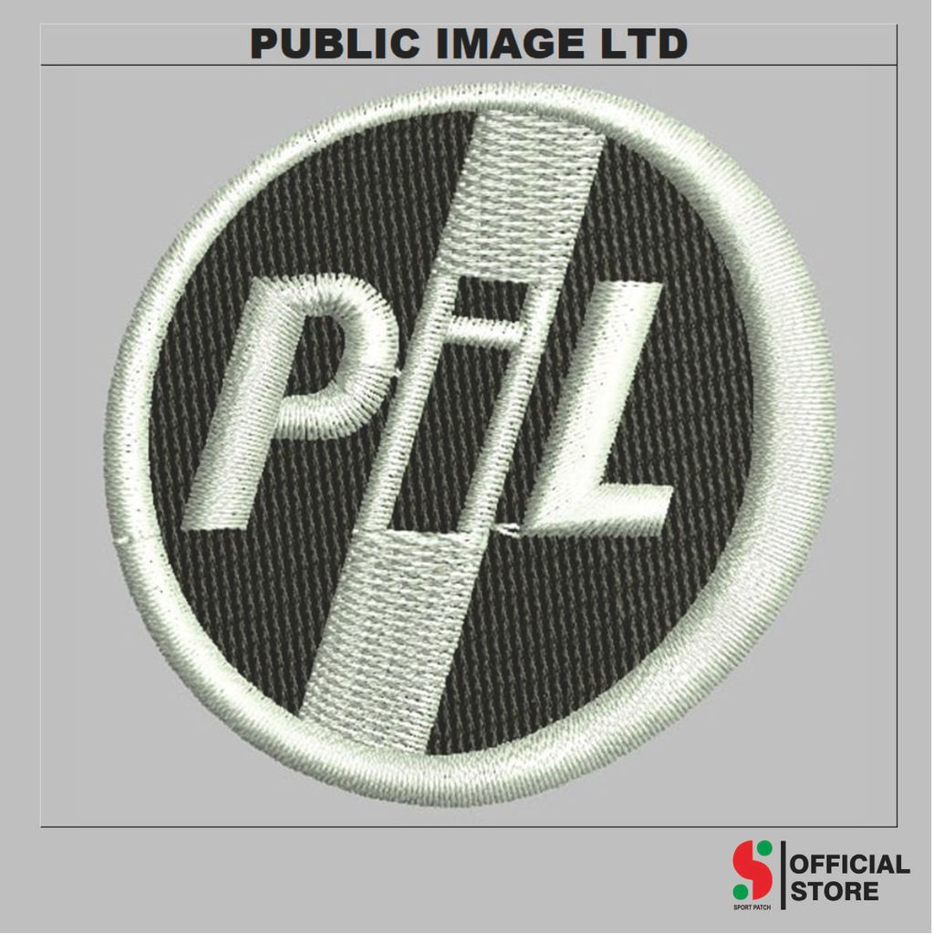 SPORT-396 PATCH BORDIR KOMPUTER LOGO/EMBLEM PIL PUBLIC IMAGE LTD