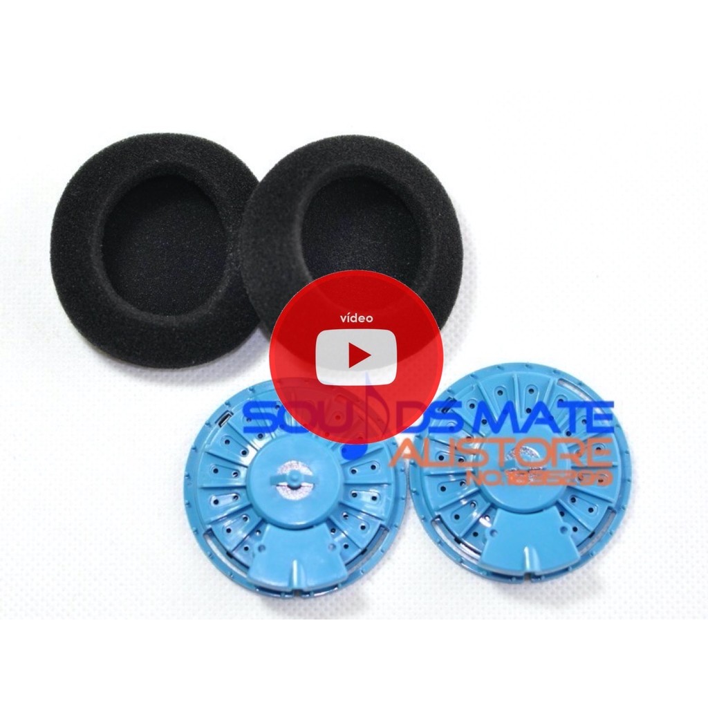 Blue Replacement Headphone Parts Speakers Sound Drivers For KOSS PP Portable Portapro Porta-pro Head
