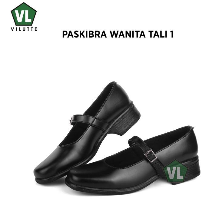 Banyak Dicari [Exclusive] Sepatu Paskibra Wanita - Sepatu Pantofel Tali Wanita Terlariss 
