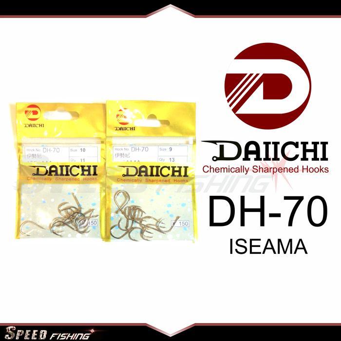 Kail Pancing Daiichi DH-70 Iseama Hook Tanpa Lubang