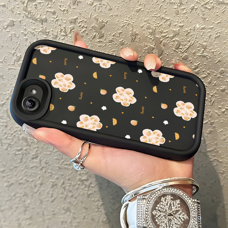 Casing Hp Untuk VIVO Y81 VIVO Y81i VIVO Y81s VIVO Y83 Case Bunga jeruk yang segar Softcase Kesing Pr