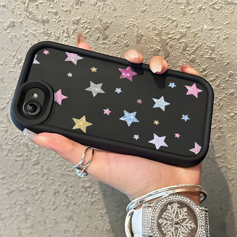 Casing Hp Untuk VIVO Y81 VIVO Y81i VIVO Y81s VIVO Y83 Case Bintang berwarna Softcase Kesing Premium 