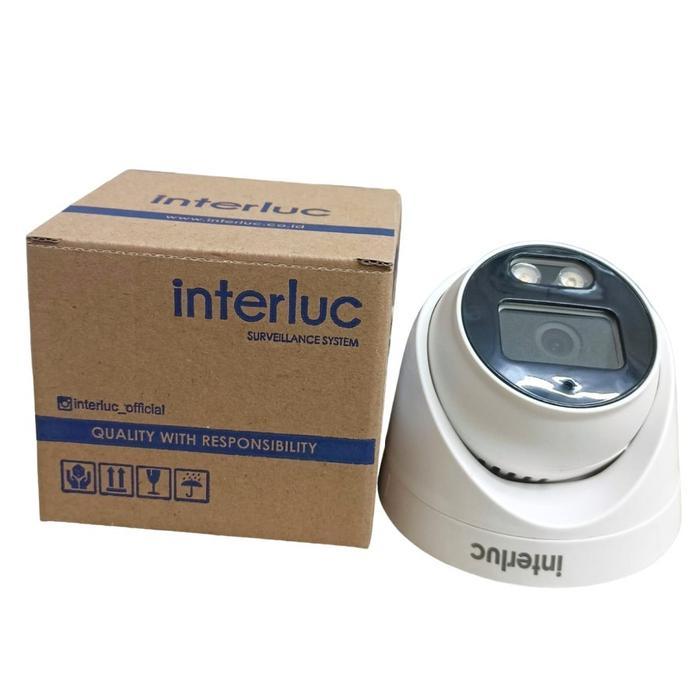 BERGARANSI Ipcam Indoor Colorvu 4MP Interluc - Cctv Ipcam Interluc 4MP Colorvu plus mic