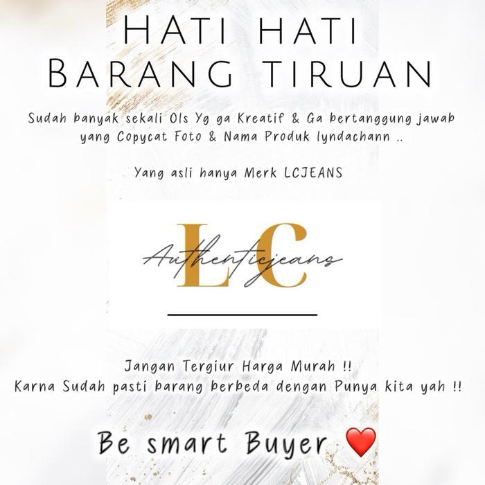 elsi- Lyndachann - Nagita Skirt Premium Rok Tali Bawahan Wanita Fit Jeans