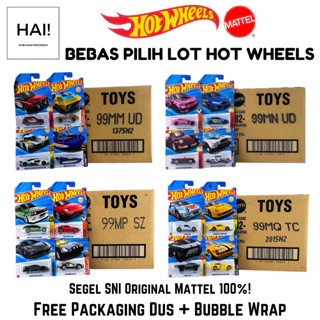Hot Wheels Reguler Lot Karton 1 Dus 72 Pcs Segel SNI