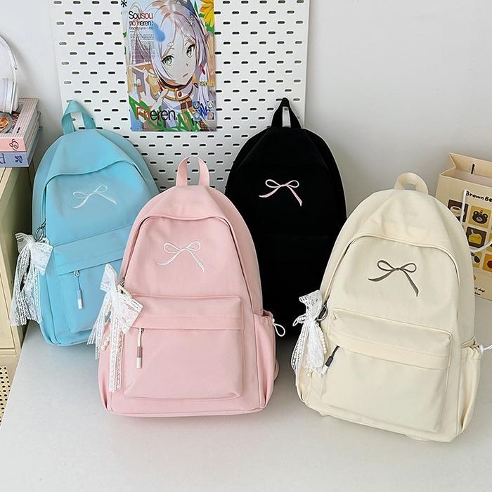 Eiger Bag'S Collection - Mismi Pamela Bag Tas Ransel Wanita Sekolah Korea School Backpack Perempuan