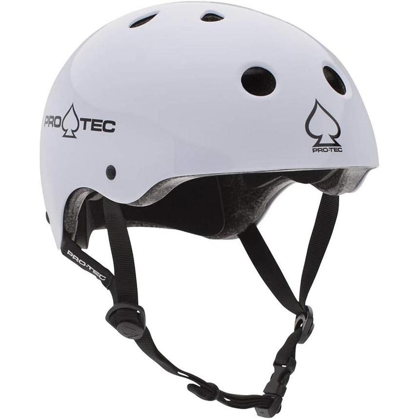 Helmet protec classic, matte white