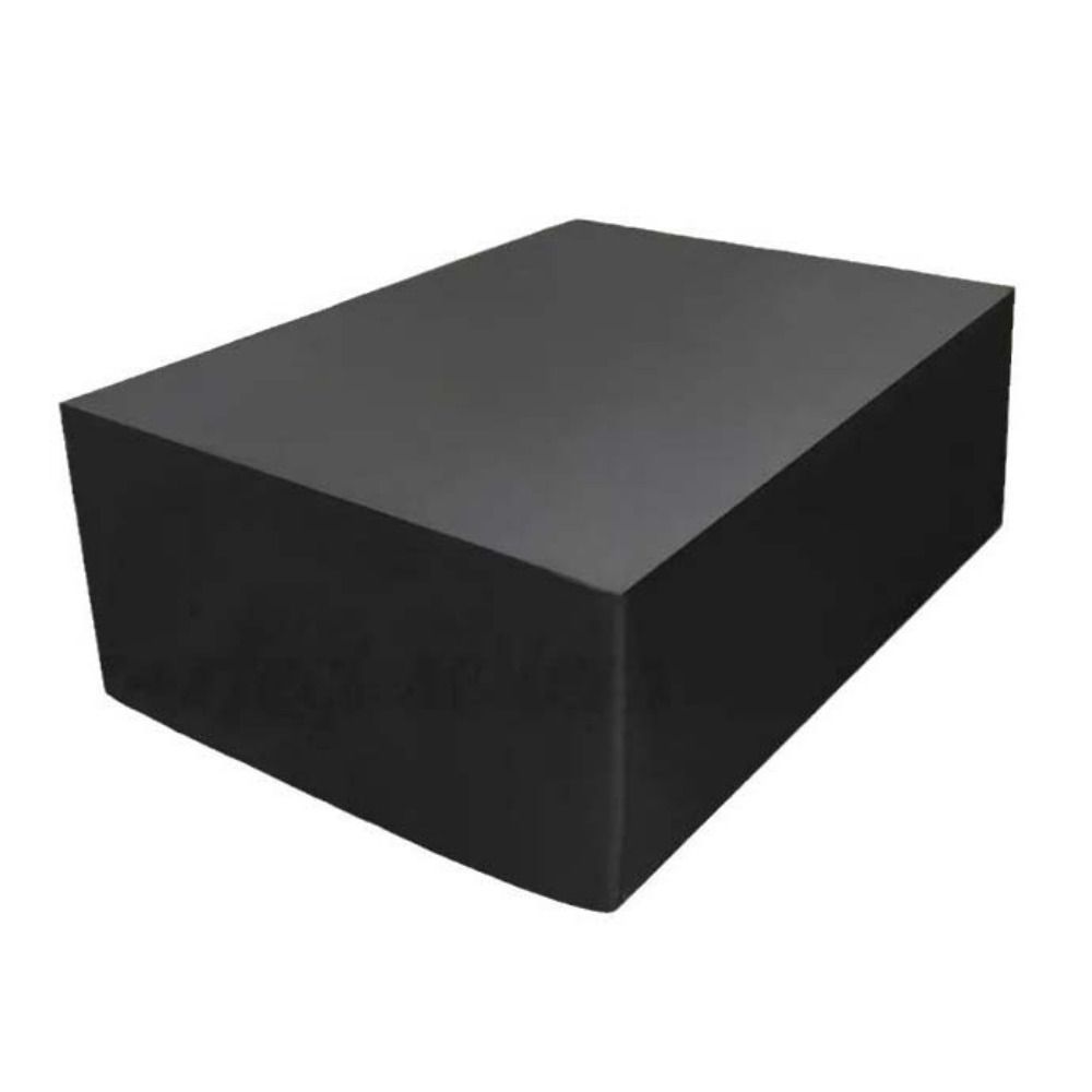 7/8/9 Feet Billiard Table Cover Waterproof Oxford Cloth Pool Table Dust Cover with Drawstring Black