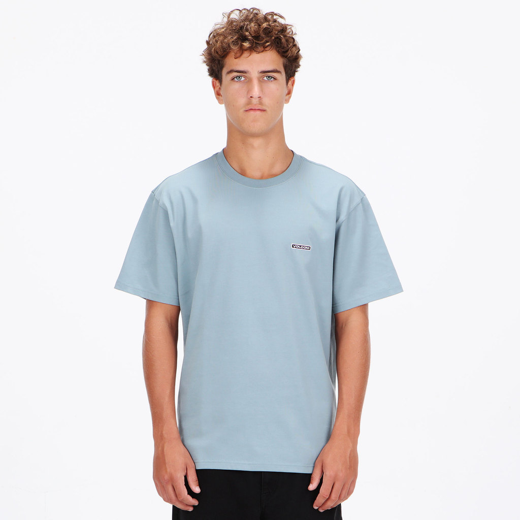 VOLCOM - MLF EURO GAP SHORT SLEEVE TEE TRADEWINDS