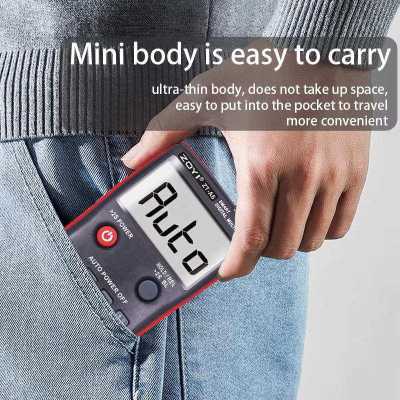 ZOYI Digital Multimeter ZT-A6 Professional Voltmeter AC DC Voltage Current Resistance Tester