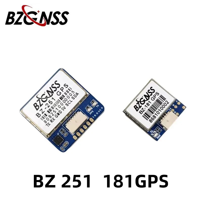 JUAL BZGNSS BZ-121 BZ-181 BZ-251 Dual Protocol GPS Positioning Module M10 FPV out of Control Rescue 