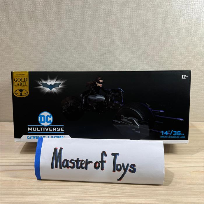 McFarlane DC Multiverse Cat Woman & Batpod The Dark Knight Rises Catwoman The Dark Knight Trilogy -