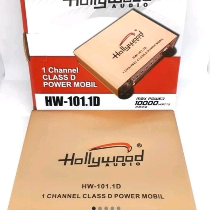 Power Monoblock HOLLYWOOD HW-101.1D Hollywood monoblok Class D Tenaga badak