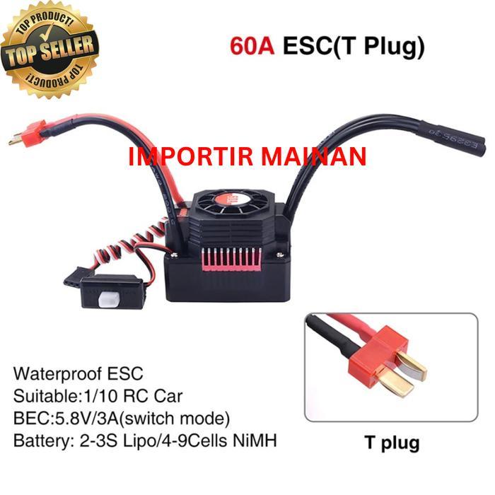 surpass hobby esc brushless 35A 45A 60A rc car brushless wltoys HSP Remote Control