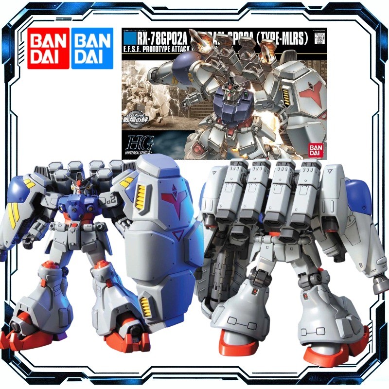 Bandai HGUC 1/144 RX-78GP02A Gundam GP02A (Type-MLRS) Physalis Mobile Suit Gundam: Bonds of the