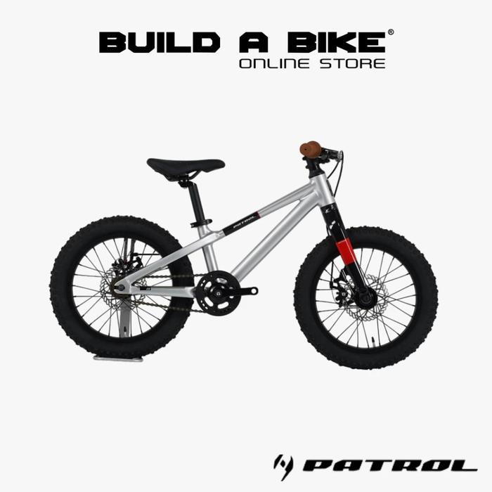 Sepeda Anak PATROL 016 Alloy Kids Bike - silver
