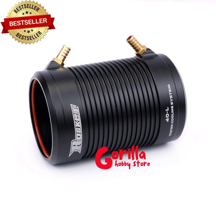 surpass hobby rocket rc rc water cooling jacket cover 40-L untuk motor brushless 4092 rc boat