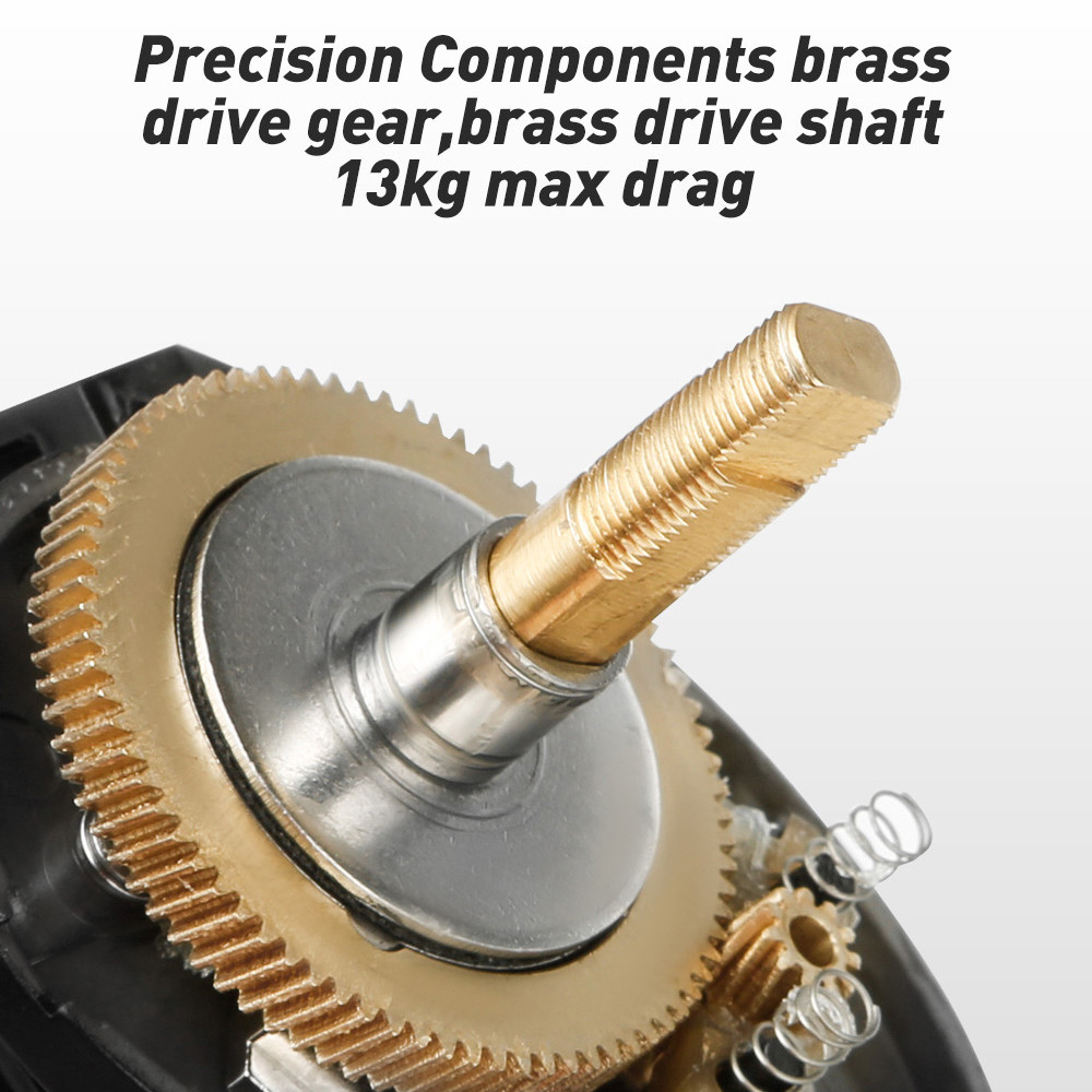 JOHNCOO Fishing reel MT200 Bait Casting Reel Big Game 13kg Max Drag jigging Fishing Reel 11+1 BB