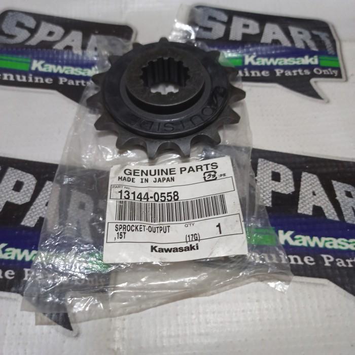 Gir gear depan 15T Z800 Z800fi Original Kawasaki