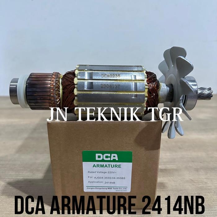 Dca Armature 2414Nb / Angker 2414Nb Mesin Cut Off Makita 2414Nb