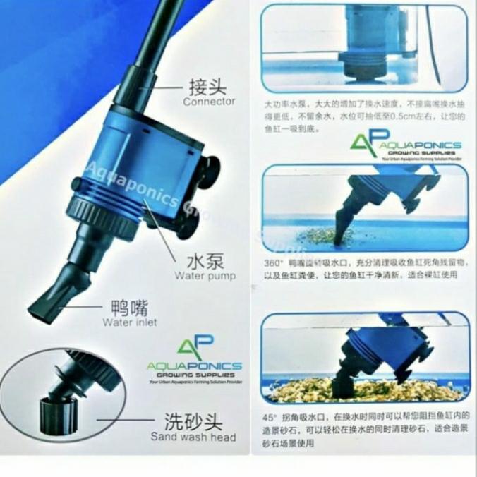 AMARA BO 028 ORIGINAL VACUM UNDERGRAVEL Cleaner Aquarium Aquascape