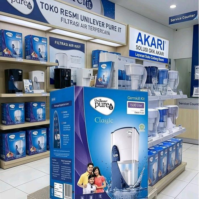 NEW - PURE IT UNILEVER GERM KILL FILTER 1500 LITER CLASSIC 9 & 23 LITER