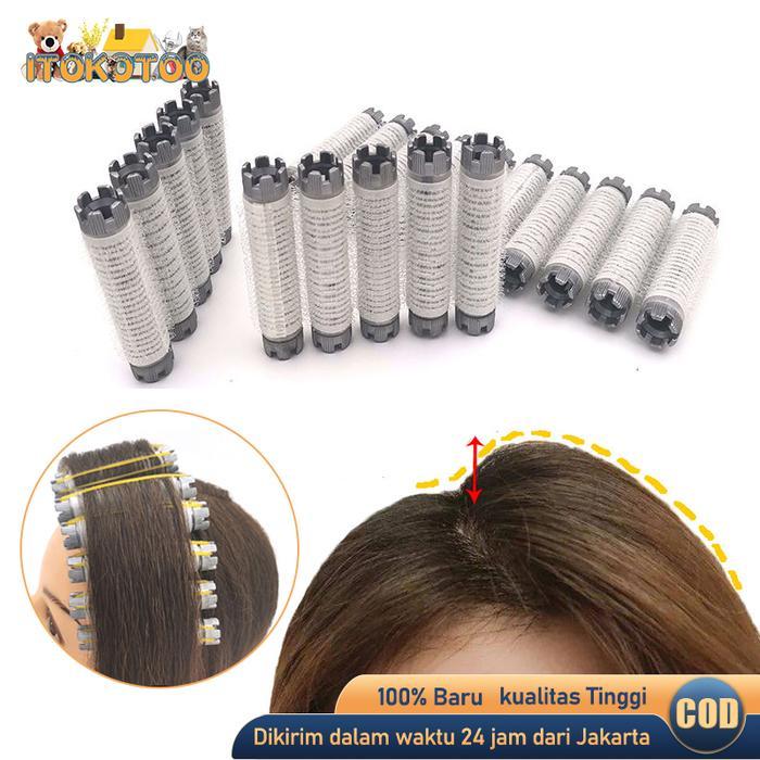 10pcs Roll Keriting Akar Root Perm Roll Salon Rol Korean Perm