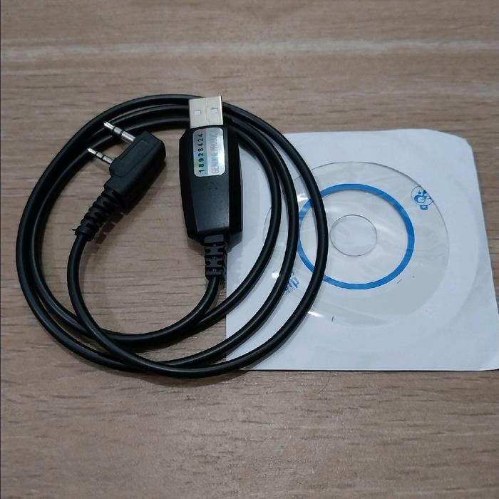 kabel data cd driver buat ht baofeng uv5r uv3r bf888s merodith c56 c118 walkie talkie